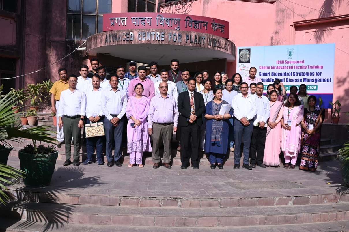 Plant Pathology CAFT training on Biocontrol strategies